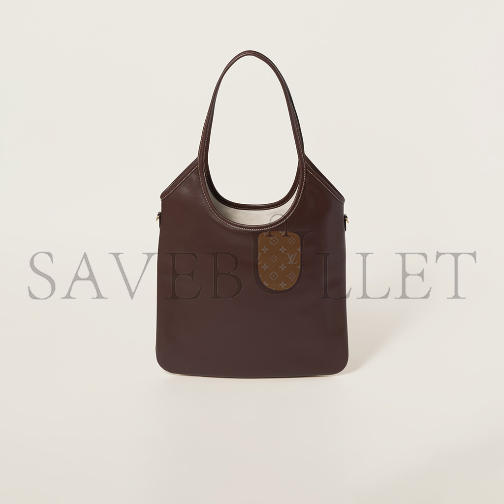 MIU MIU IVY LEATHER BAG 5BG231 (40*35cm)